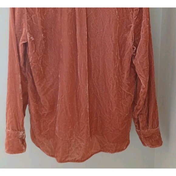 J. Crew Velvet Patch-Pocket Popover Shirt - Picture 9 of 9